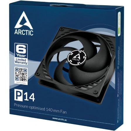 ARCTIC P14 Ventilador de 14 cm Negro